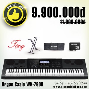 đàn organ wk-7600 giảm giá