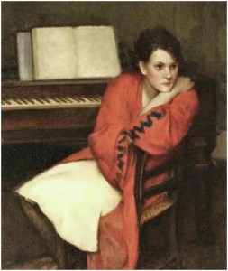 Giai điệu, tranh của Eugene Alexander Montgomery (1905 - 2001).