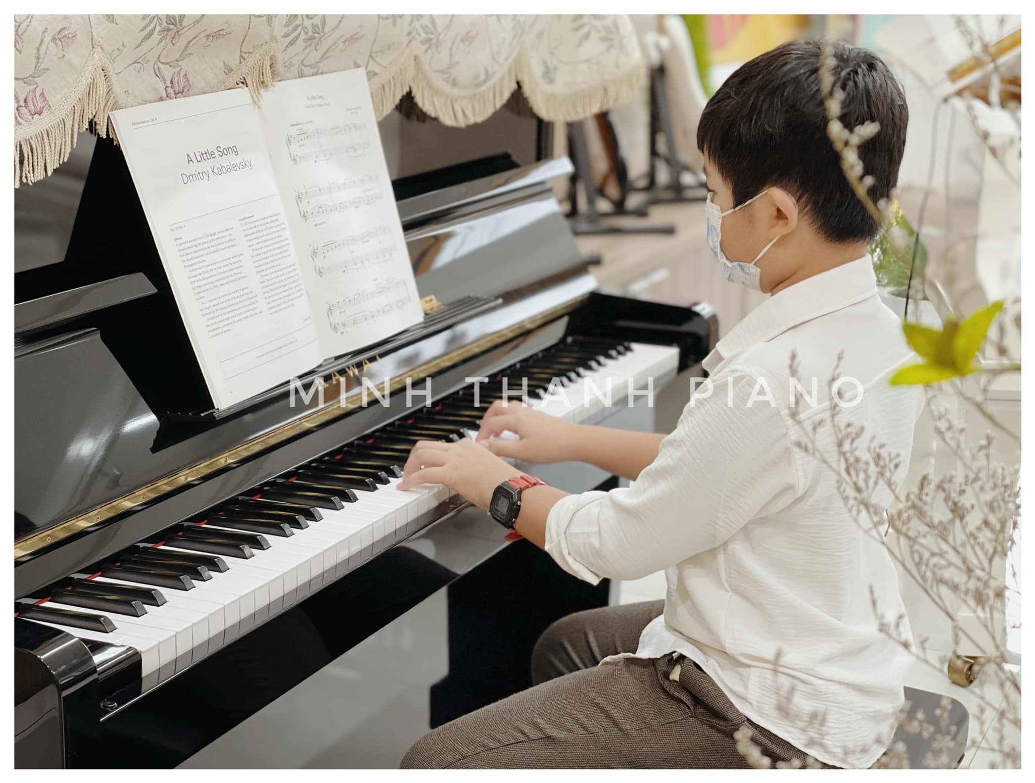 Đàn piano Kawai cũ KS