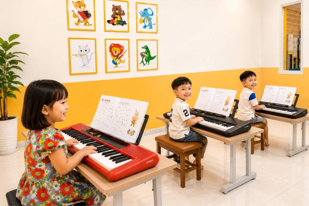lớp piano cho thiếu nhi